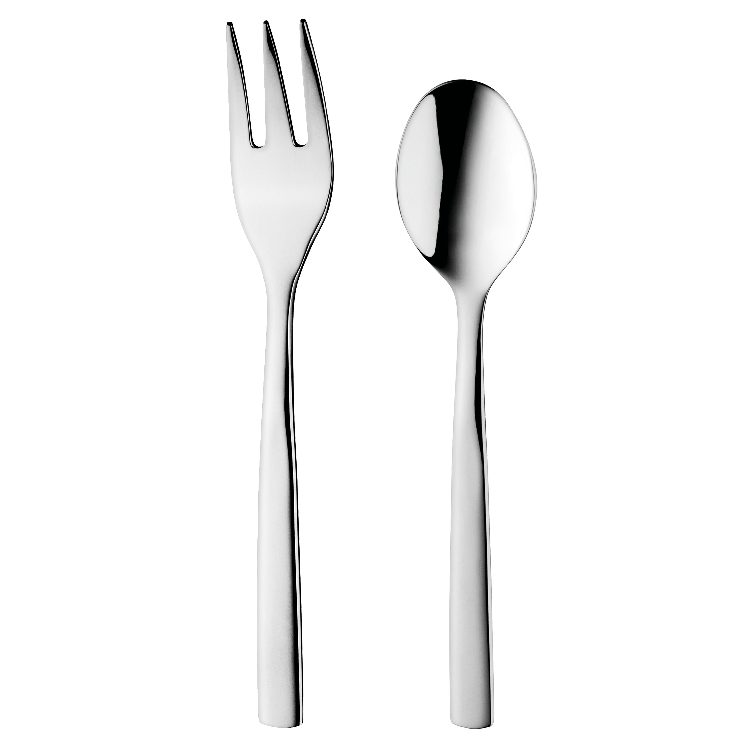 BergHOFF Essentials 24-Piece Stainless Steel Dessert Set - Pure Mirror Finish Flatware for Cake, Pastry & Ice Cream - Perfect for Dinner Parties, Weddings & Restaurant Use