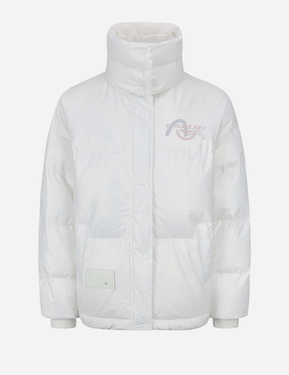 Quilted Seagull Double Collar Down Jacket for Men & Women - Warm Winter Coat for Outdoor Activities, Skiing & Hiking