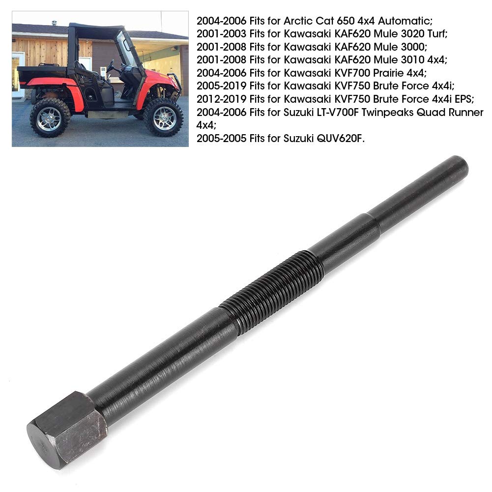 KIMISS Clutch Puller Tool 57001-1404 - Compatible with Kawasaki Mule, Prairie & Brute Force UTV/ATV - Heavy Duty Primary Drive Clutch Removal Tool for Maintenance & Repairs - Perfect for Off-Road Vehicle Servicing & DIY Garage Projects