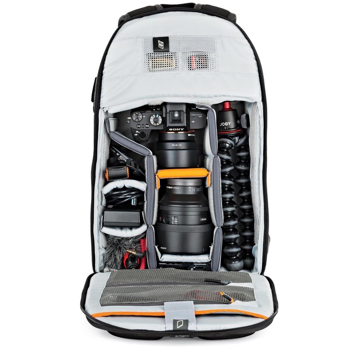 Lowepro ProTrekker BP150 DSLR Camera Backpack - Durable & Water-Resistant for Photographers & Travelers - Perfect for Hiking, Travel & Outdoor Adventures (Black)
