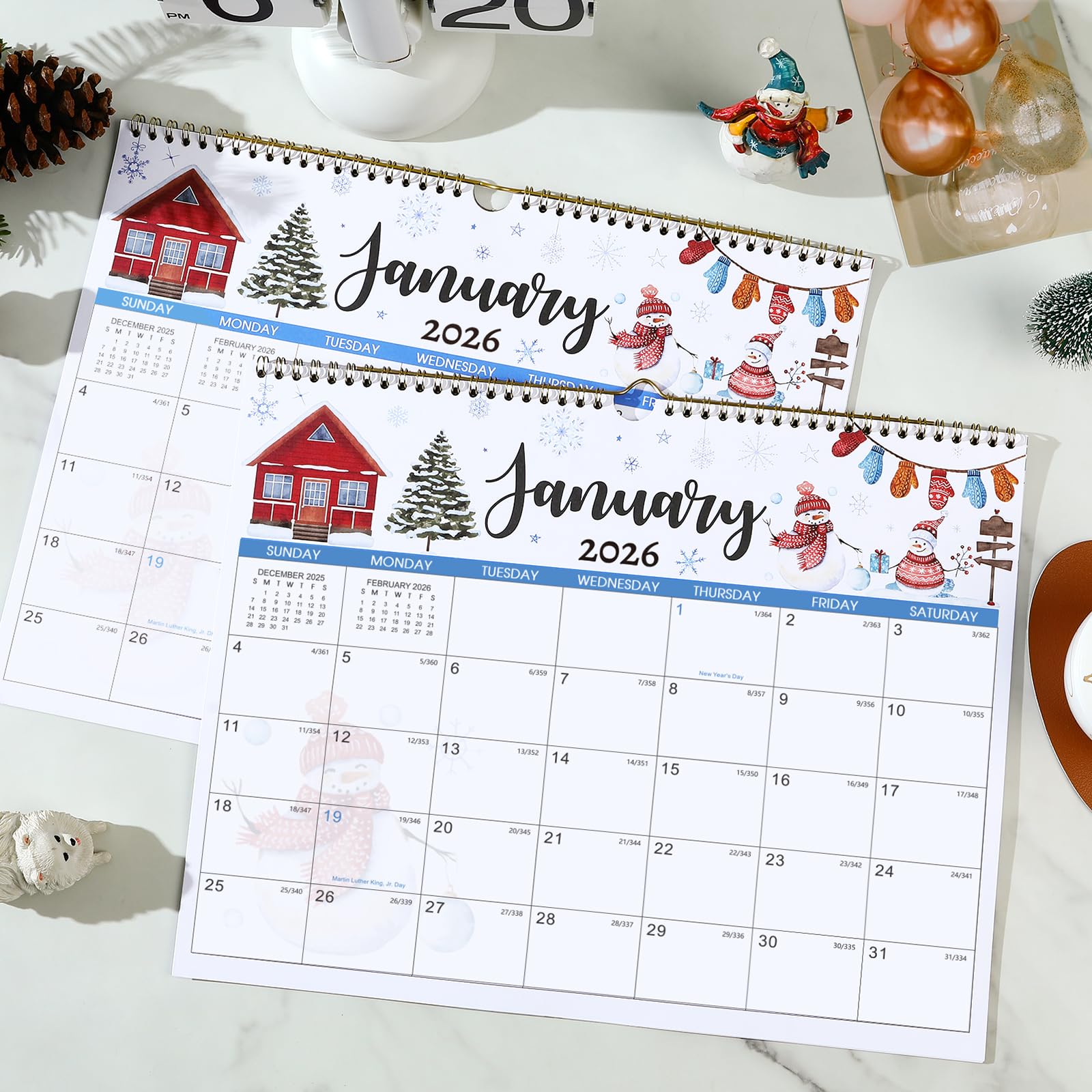 2025-2026 Wall Calendar | July 2025 - December 2026 Large 14.8