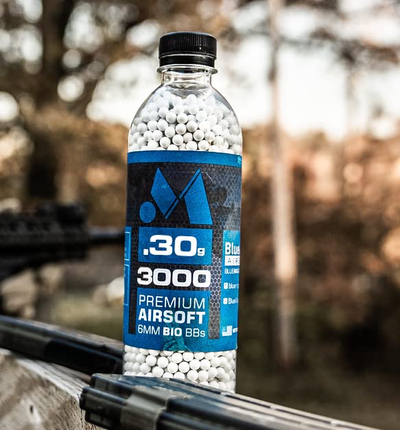 Biodegradable 6mm Airsoft BBs .30g 3000ct - Perfect for Outdoor Shooting
