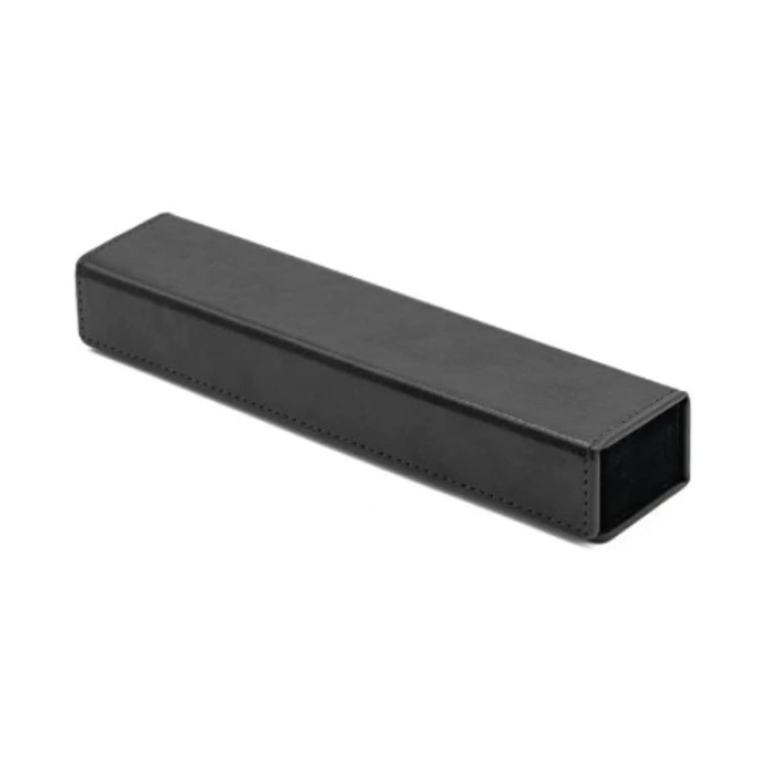 Foam Brain Games Magnetic Dice Vault - Black Leatherette Dice Storage Case for Tabletop RPGs, D&D, Board Games & Travel Accessories