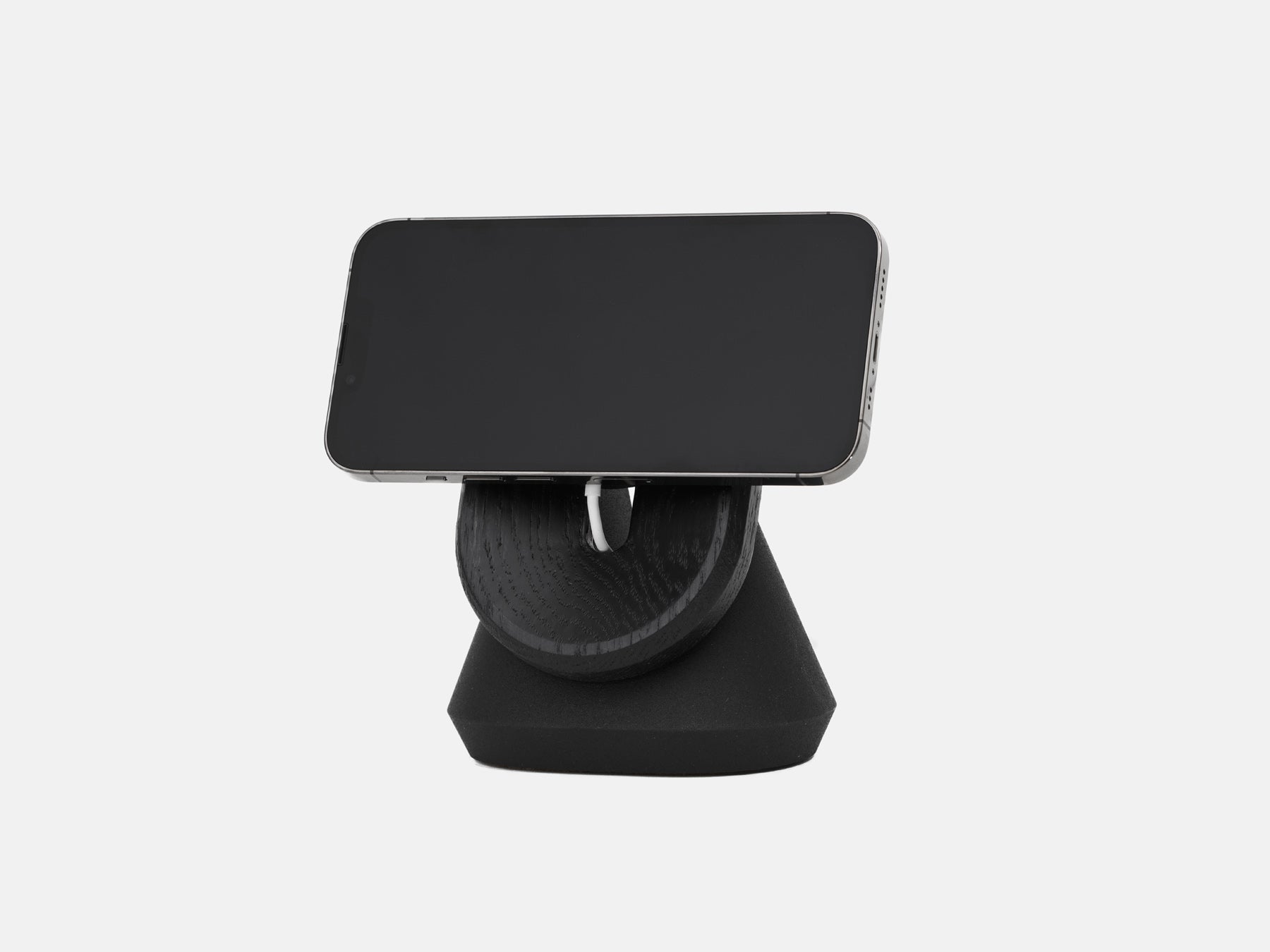 Magnetic MagSafe iPhone Stand Holder - Wireless Charging Dock for iPhone 12/13/14/15 Pro/Max - Perfect for Home, Office & Car Use