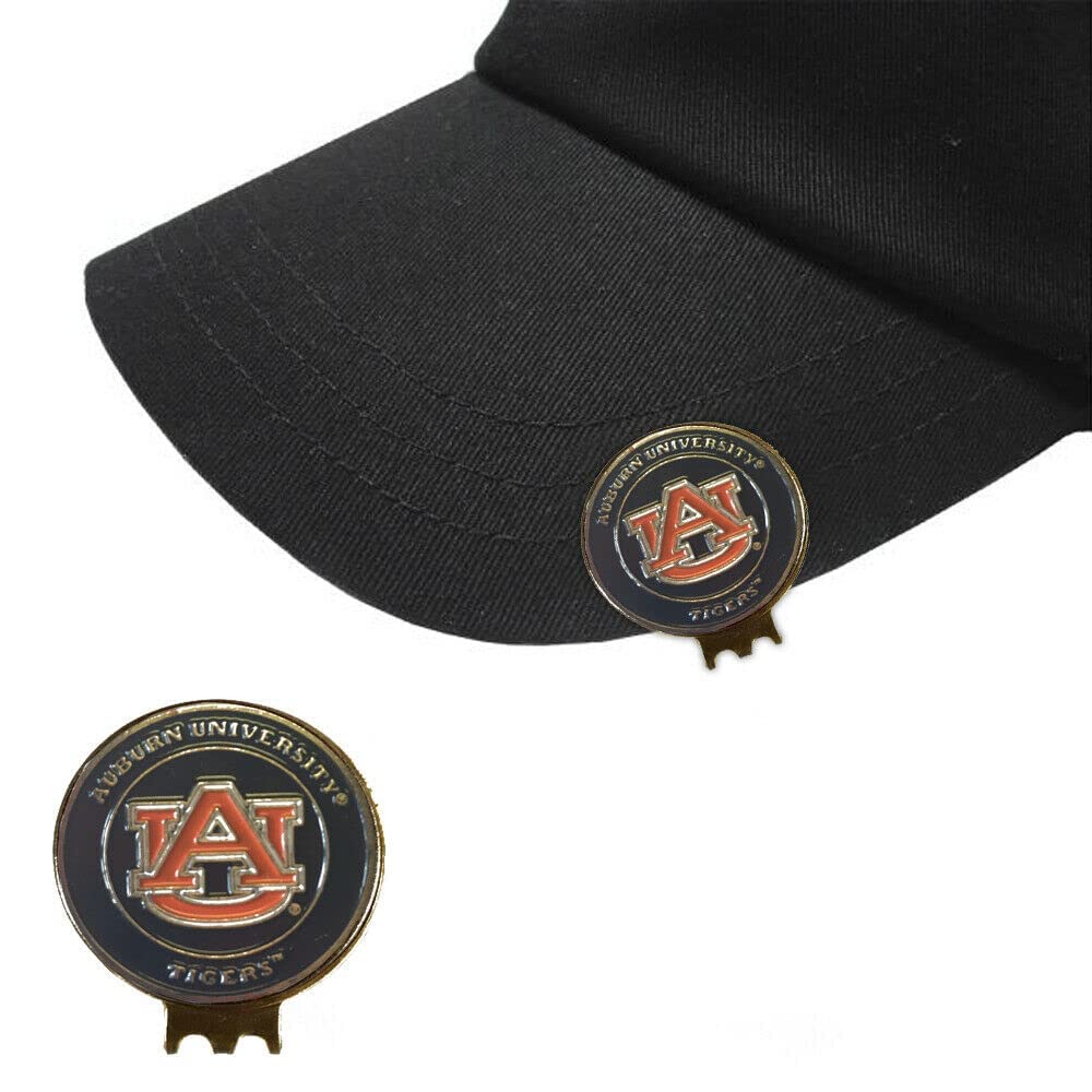 Premium Magnetic Golf Hat Clip with 2 Double-Sided Golf Ball Markers – Stainless Steel Cap Accessory for Golfers – Perfect for Course Play & Practice Sessions