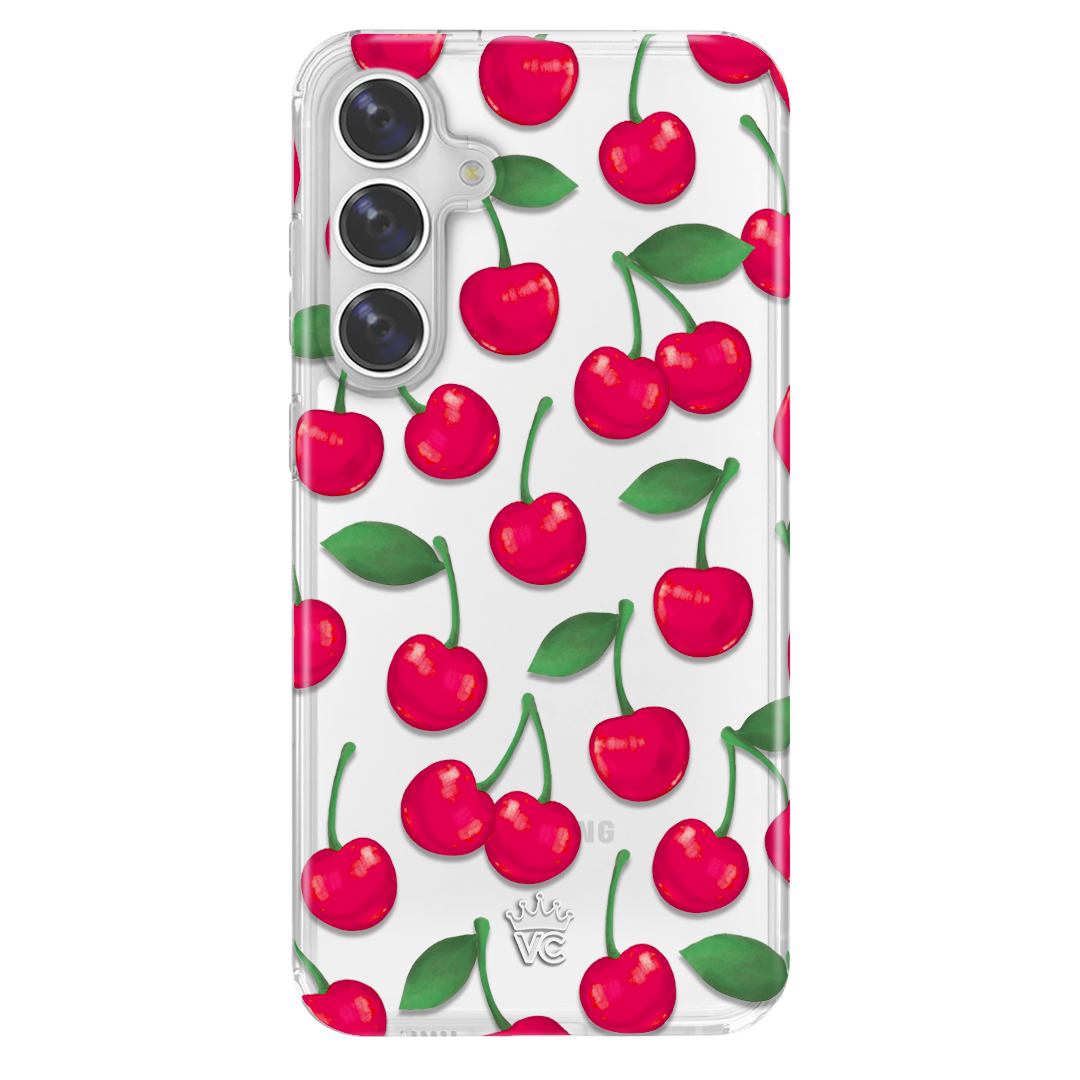 Samsung Galaxy Phone Case with Cherry Design - Durable Protective Cover for Everyday Use & Style