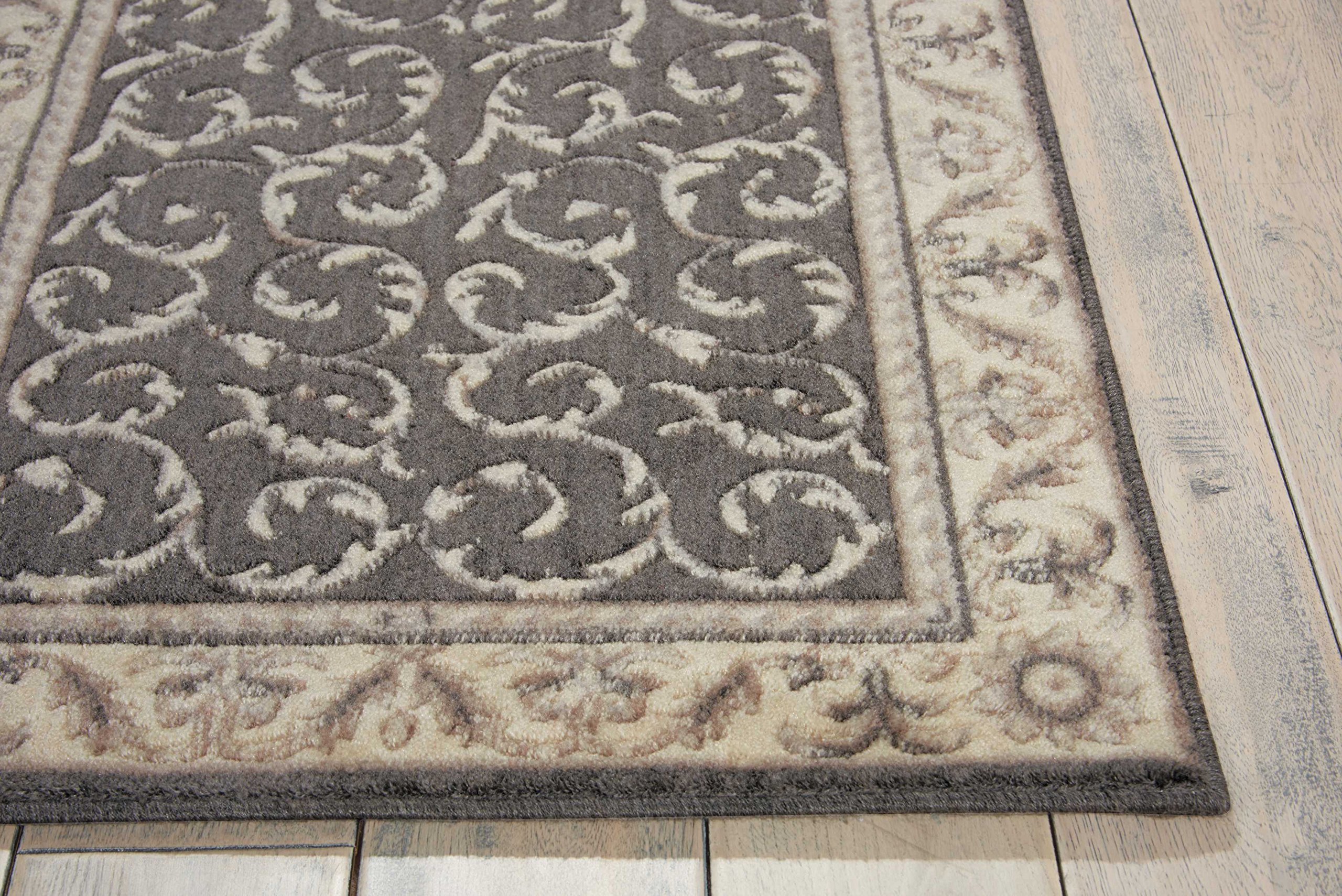 Nourison Somerset Traditional Charcoal 2'3