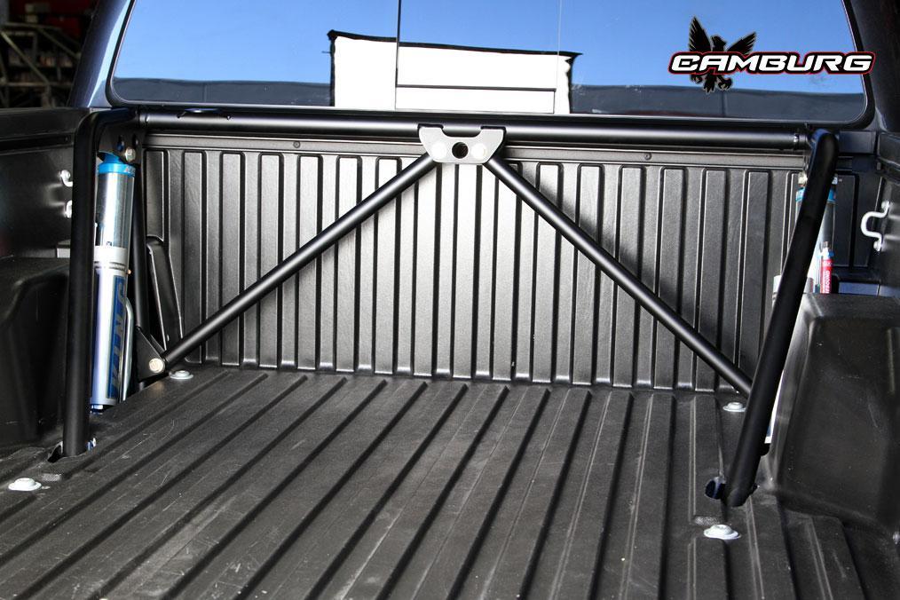 2005-2023 Toyota Tacoma 4WD Long Travel Rear Bedcage - Heavy Duty Off-Road Truck Accessory for Baja Racing & Overlanding Adventures
