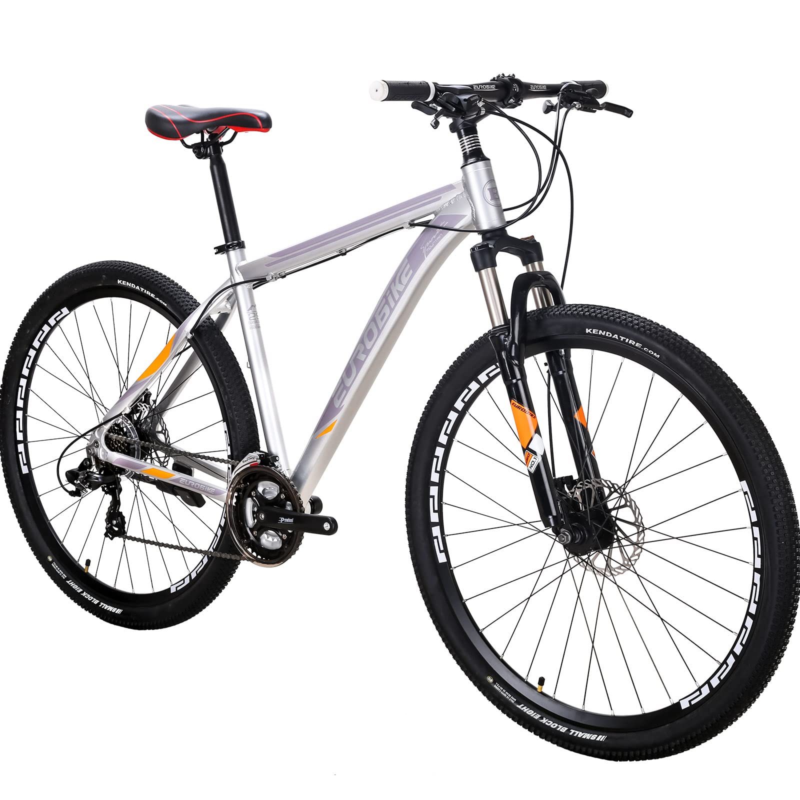 EUROBIKE 29 Inch 21-Speed Mountain Bike for Men & Women Adults - Disc Brakes, All-Terrain Bicycle for Trail Riding, Commuting & Outdoor Adventures