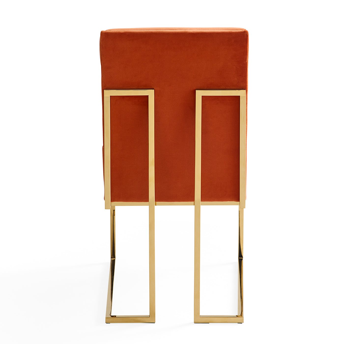 Channeled Goldfinger Dining Chair - Modern Upholstered Accent Chair for Kitchen, Dining Room, or Office - Comfortable & Stylish Seating Solution