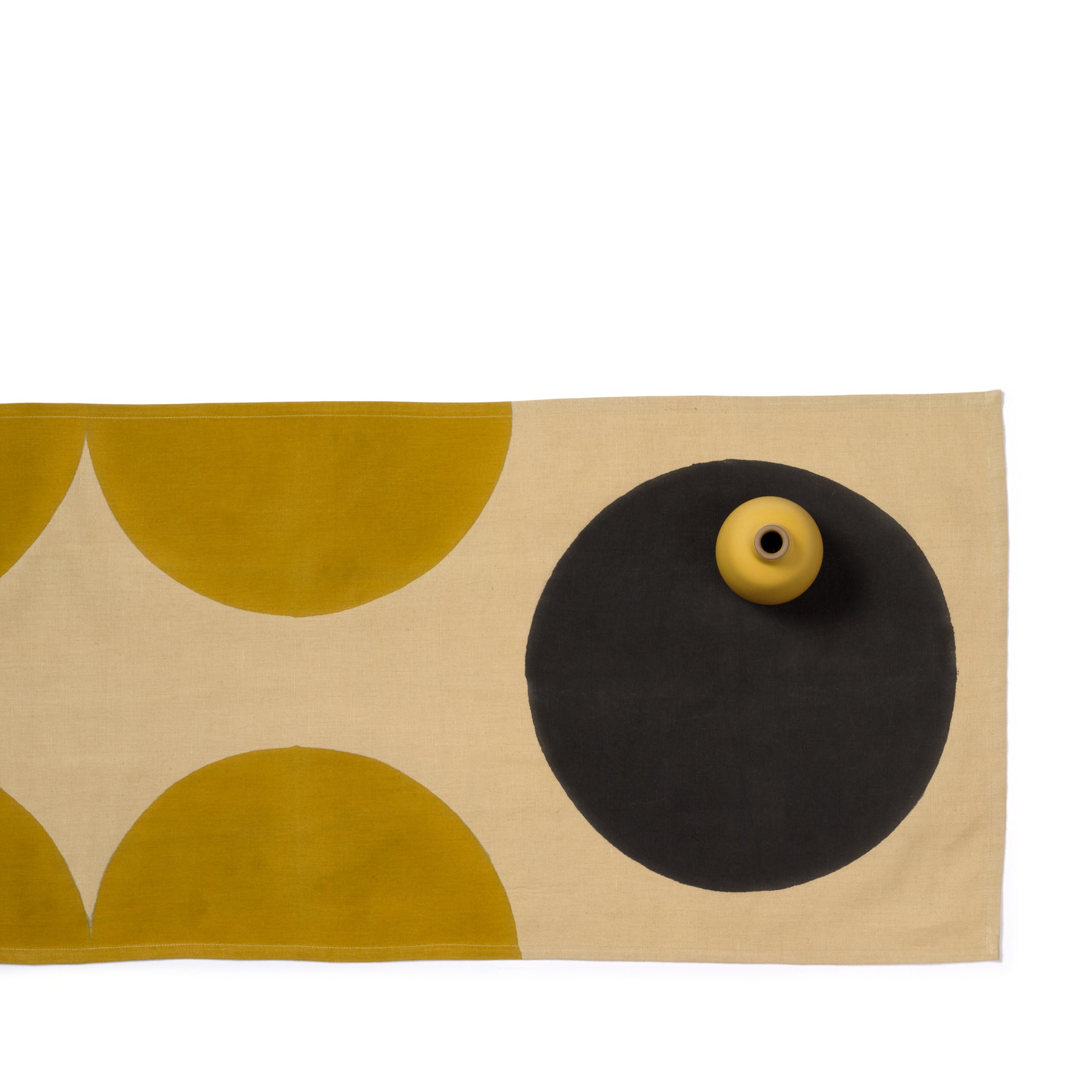 Otto Runner in Ochre - Stylish and Comfortable Home Decor Rug for Living Room, Bedroom, or Office