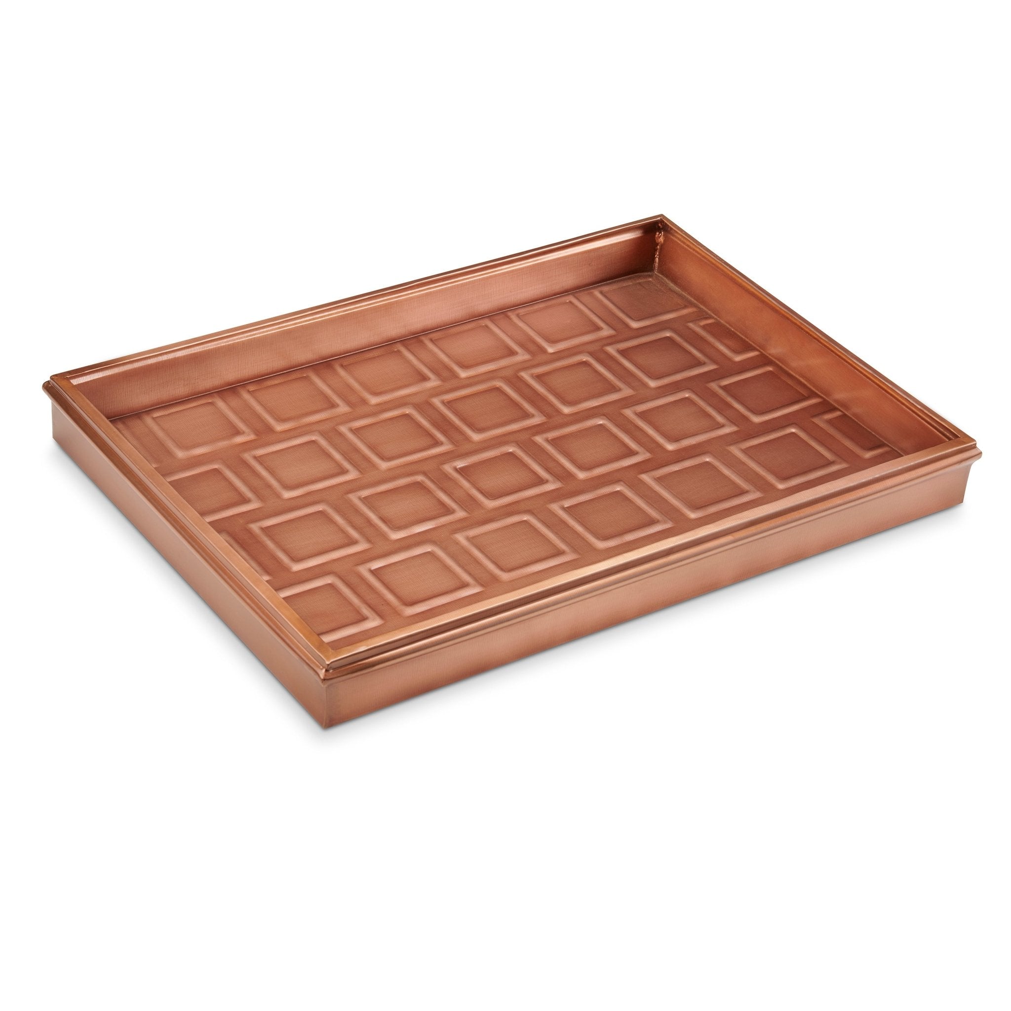 20 Squares Multi-Purpose Boot Tray - Durable Shoe Organizer for Entryway, Mudroom, Garage - Perfect for Wet Shoes, Boots & Outdoor Gear Storage