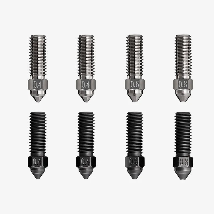Creality K1 3D Printer Nozzle Kit - High Precision Brass Nozzles for Fast Printing - Perfect for DIY Projects, Prototyping & Home Use