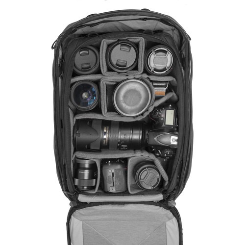 Peak Design Large Travel Camera Cube - Waterproof & Durable DSLR/SLR/Mirrorless Camera Case for Photography Gear - Perfect for Air Travel, Hiking & Outdoor Adventures