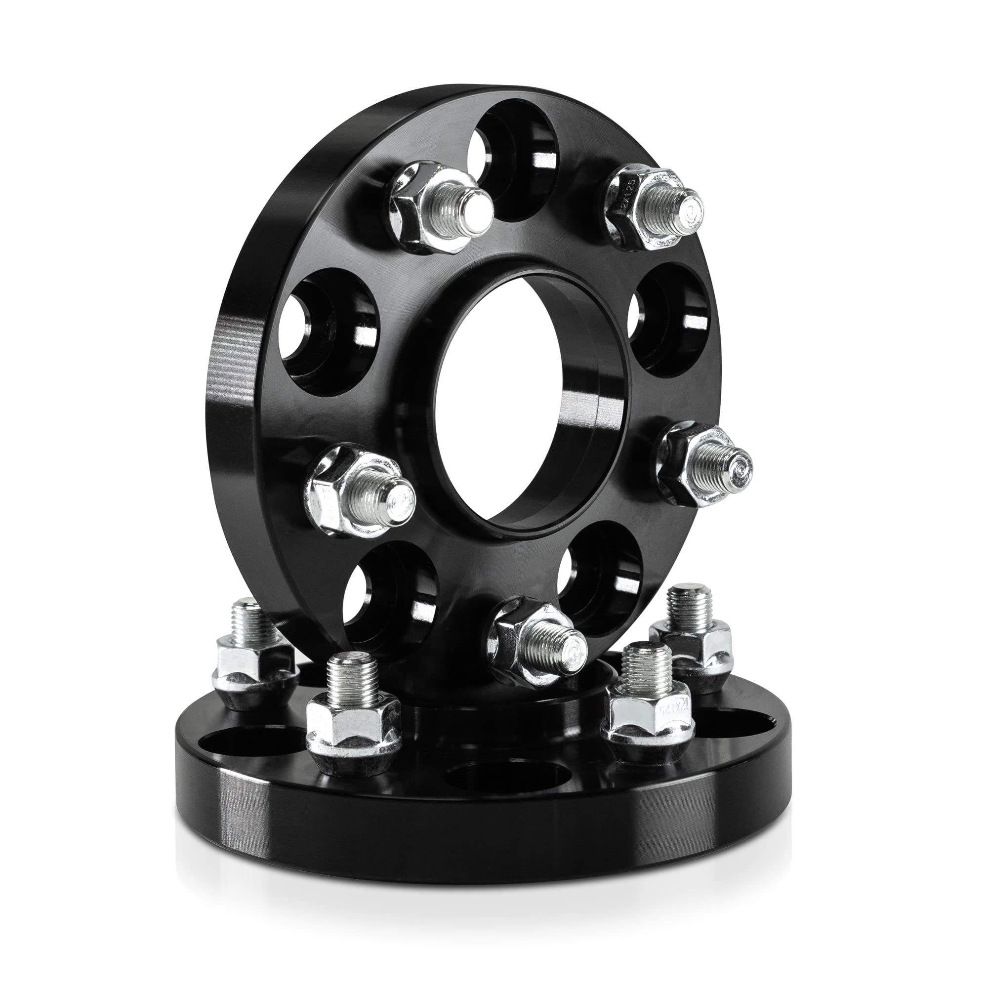 15mm Hubcentric Black Wheel Spacers (2pcs) – 5x100 Bolt Pattern, 56.1mm Center Bore, M12x1.25 Thread – Compatible with Subaru BRZ, Impreza, Forester, WRX, XV Crosstrek, Outback, Legacy, Baja & Toyota GR86, 86, FR-S – Perfect for Enhanced Stance, Better Handling, and Custom Wheel Fitment