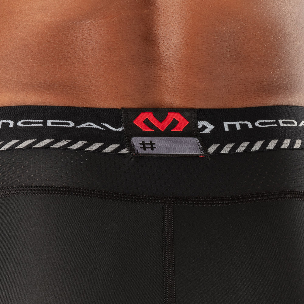 HEX® Men's Basketball Compression Shorts with Thigh Pads - Moisture-Wicking Performance Shorts for Basketball, Training & Gym Workouts