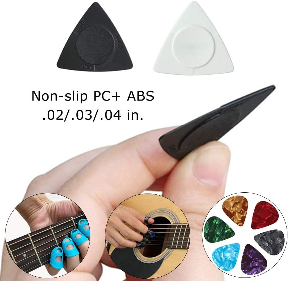Premium 59-Piece Acoustic Guitar Accessories Kit - Includes Strings, Tuner, Capo, 3-in-1 Restring Tool, Picks, Bridge Pins & More - Perfect for Guitar Maintenance, Practice & Live Performances