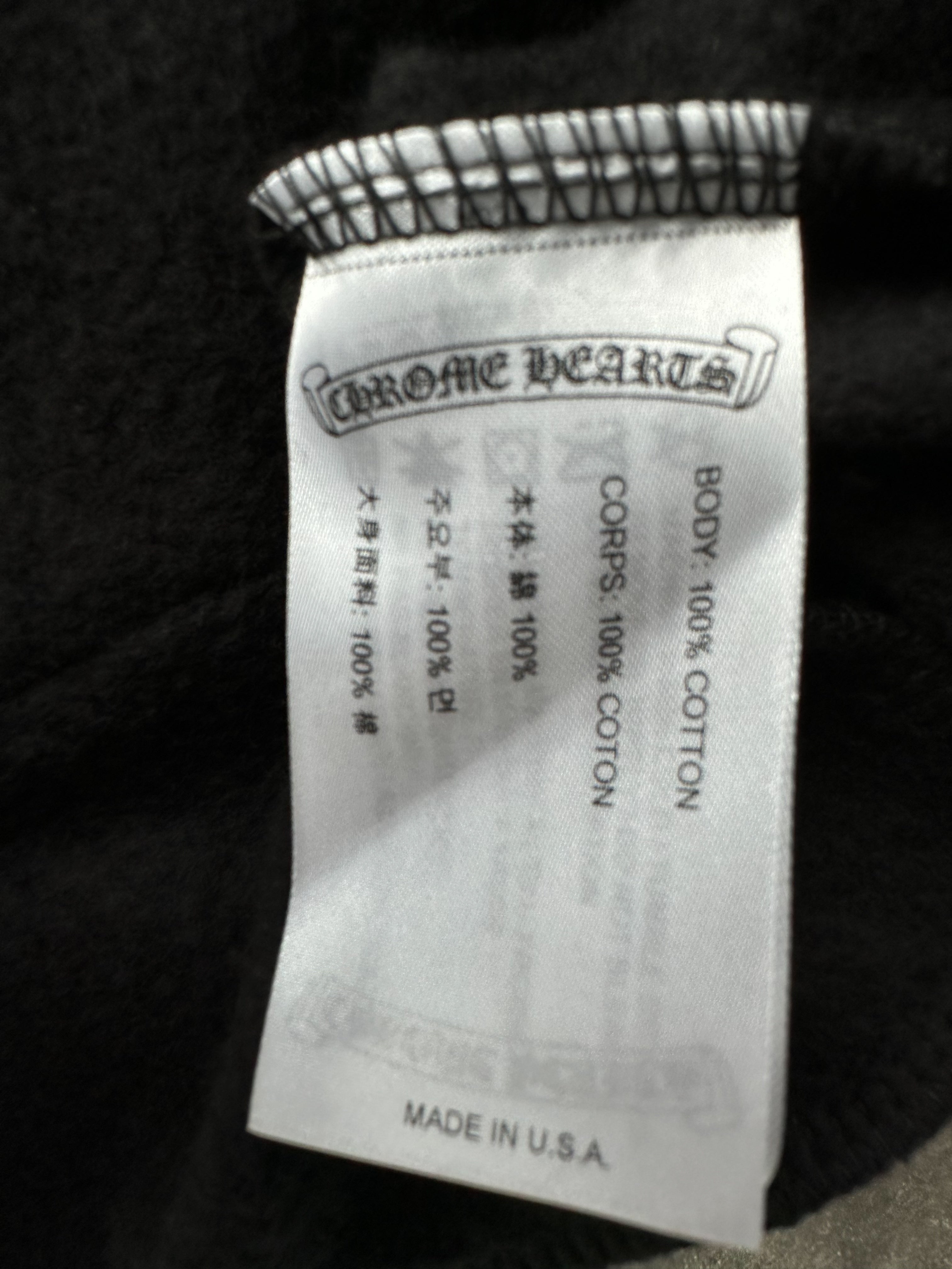 Chrome Hearts Black & White Scroll Logo Hoodie - Stylish Streetwear Pullover for Men & Women | Perfect for Casual Outfits, Urban Fashion & Everyday Wear