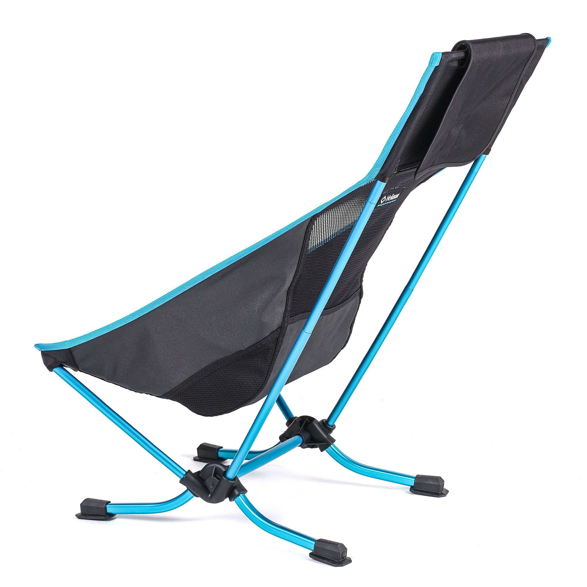 Helinox Portable Beach Chair - Lightweight & Compact Folding Chair for Outdoor, Camping, Picnic & Travel - Black