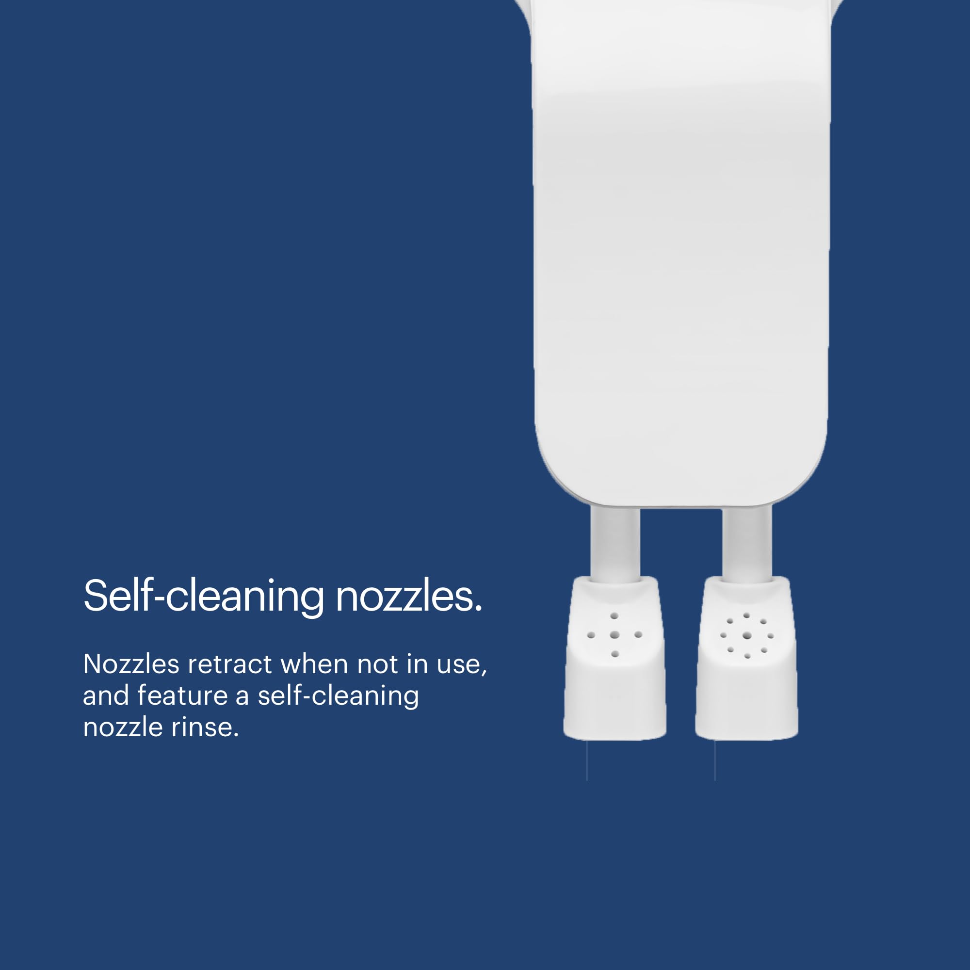 Brondell FreshSpa Comfort Plus Bidet Toilet Seat Attachment - Dual Temperature & Nozzle Control with Retractable Self-Cleaning Nozzles | Perfect for Bathroom Upgrade & Enhanced Personal Hygiene
