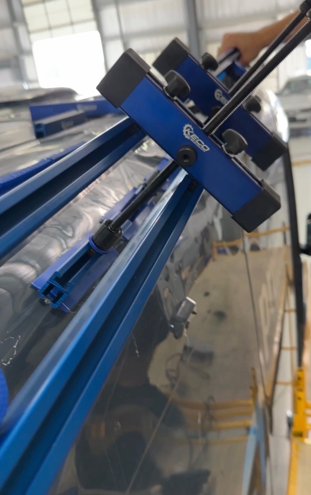 KECO MOAB Heavy Duty Lifting Beam with Accessories - Industrial Crane Rigging Equipment for Construction & Warehouse Use