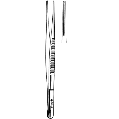 DeBakey Atraumatic Tissue Forceps 7.75