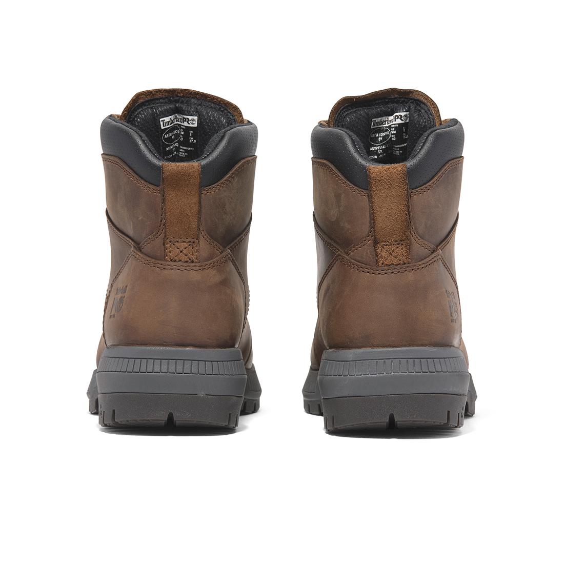 Montauk 6 Inch Full Grain Leather Work Boots for Men - Durable & Comfortable - Perfect for Construction, Hiking & Outdoor Activities