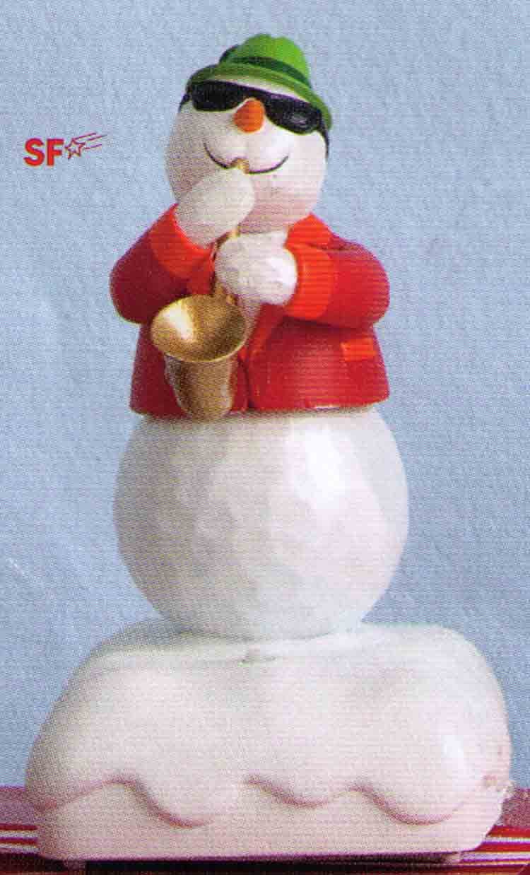 2010 Saxophone Joe - Wireless Snowman Band | Bluetooth Speaker for Christmas, Holiday Decor & Party Music | Perfect for Home, Office & Festive Gatherings