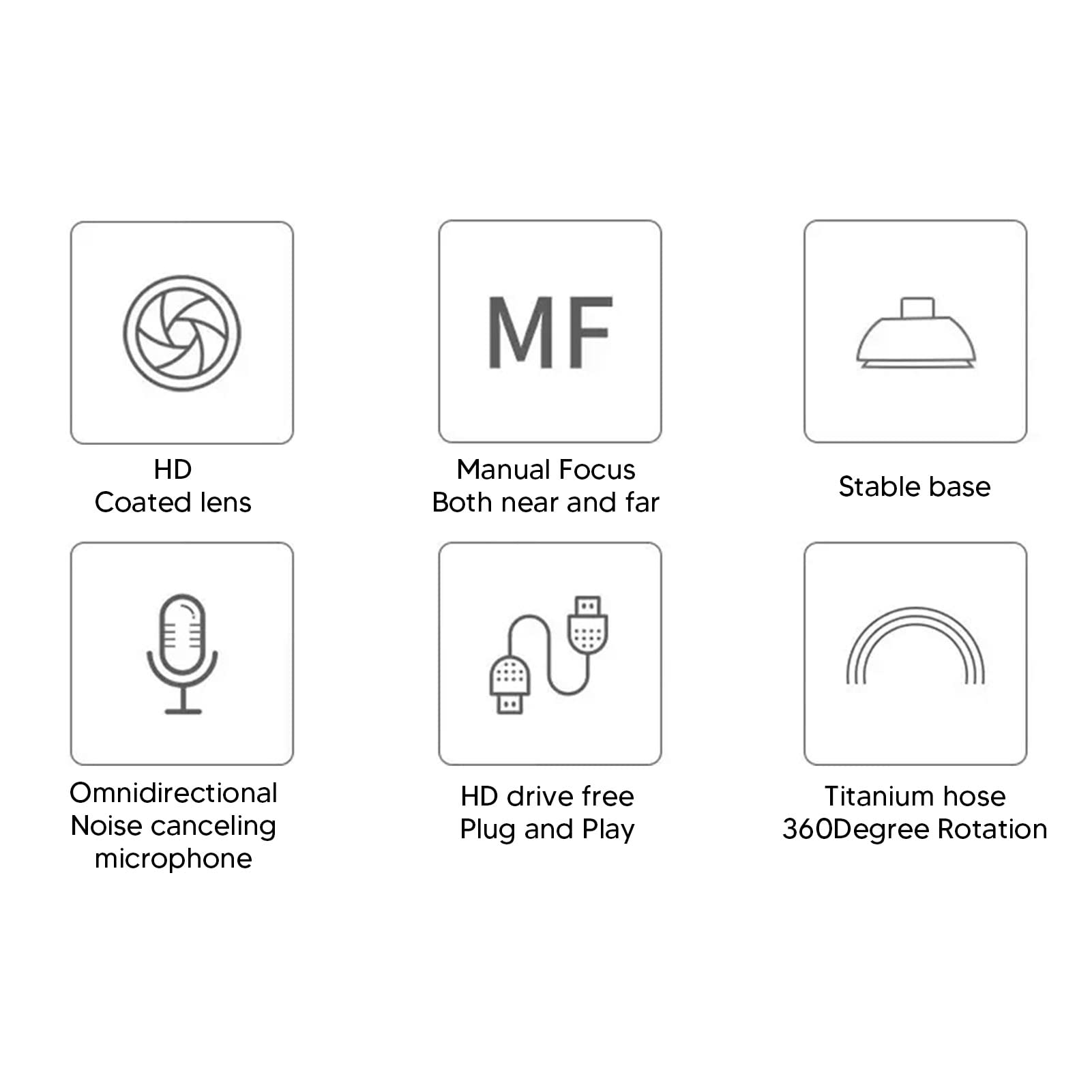 HD USB Webcam 1080P with Microphone - Computer Camera for Live Streaming, Video Conferencing, Zoom Meetings & Online Classes (Perfect for Remote Work, Gaming & Home Office)