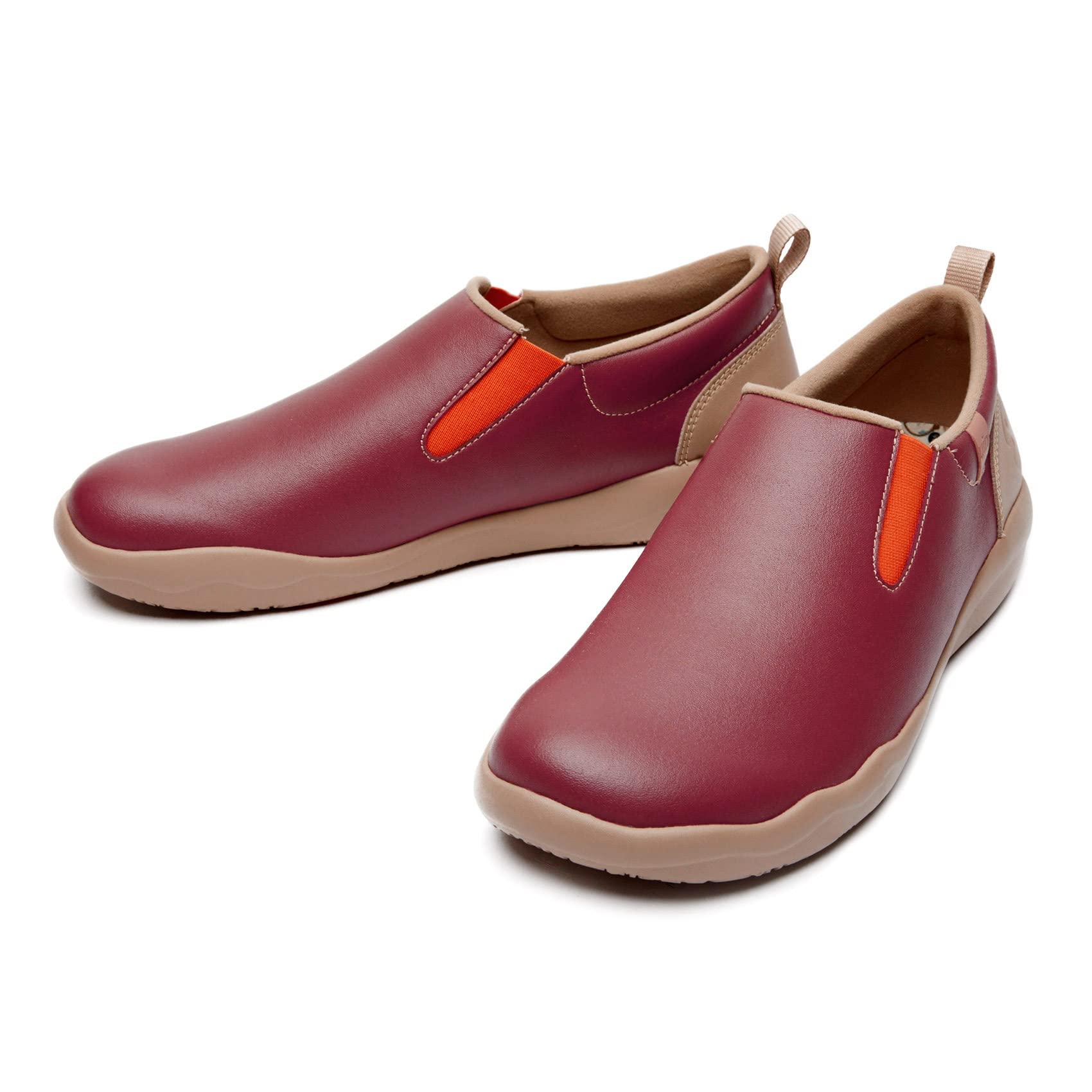 UIN Women's Slip-On Walking Shoes - Lightweight Comfortable Loafers & Fashion Sneakers for Casual Wear - Perfect for Walking, Travel, and Everyday Outfits (Toledo II)