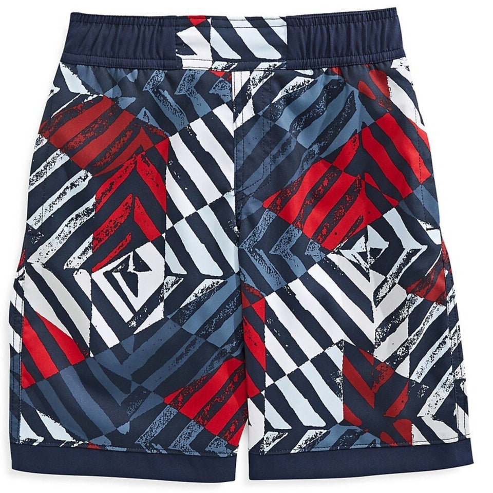 Columbia Collegiate Navy Sandy Shores Toddler Swim Trunks - Quick-Dry Boys' Board Shorts for Beach, Pool & Summer Water Activities