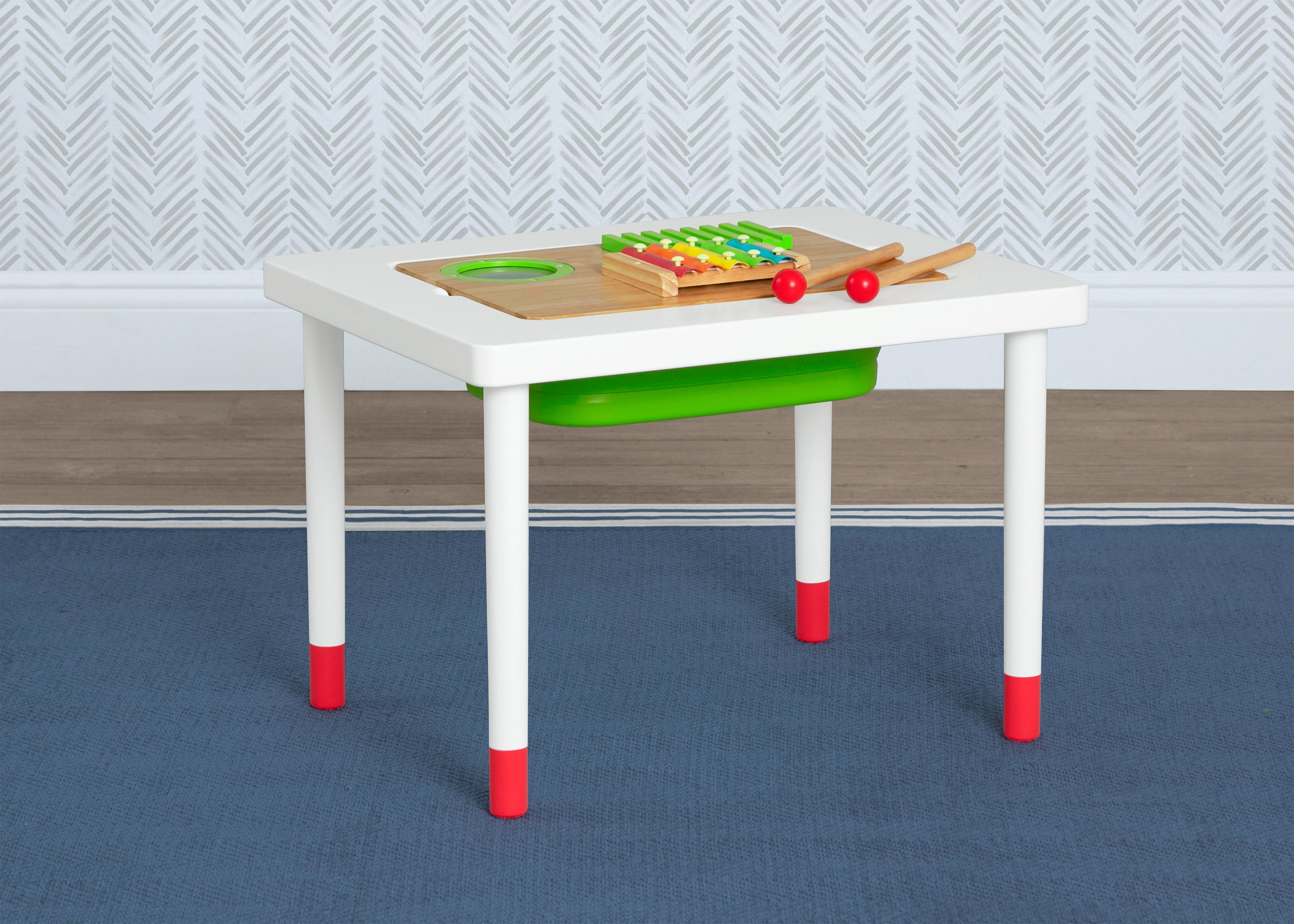 Compact Play & Learn Sensory Table for Kids - Interactive Toddler Activity Table for Early Learning & Development - Perfect for Daycare, Preschool & Home Playrooms