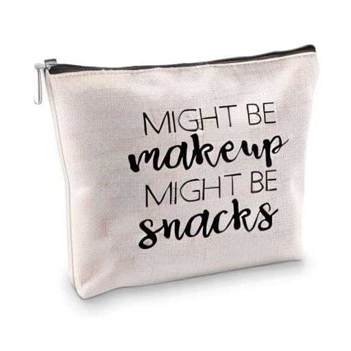 Stylish Cosmetic Bag - Perfect Makeup or Snacks Storage - Cute Gift for Girls & Women - Great for Travel, Gym, and Daily Use (EU Version)