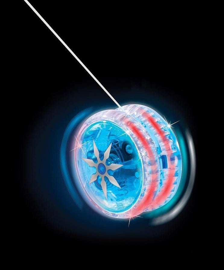 Best LED Light Up YoYo for Kids - Glow in The Dark Flashing Yo-Yo Toy - Perfect for Night Play, Birthday Gifts, and Party Favors