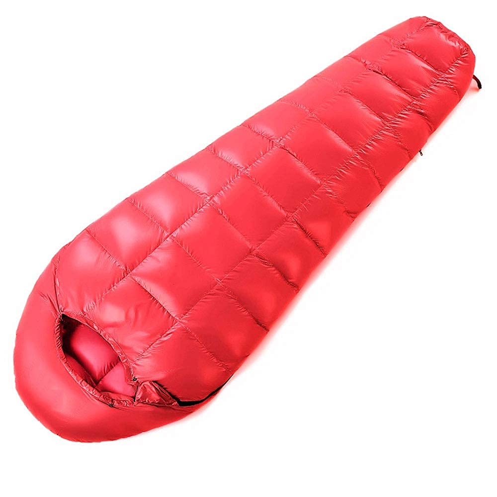 Ultralight Waterproof Goose Down Sleeping Bag for Backpacking & Camping - Compact & Warm with Stuff Sack - Perfect for Hiking, Backcountry Adventures & Cold Weather Camping