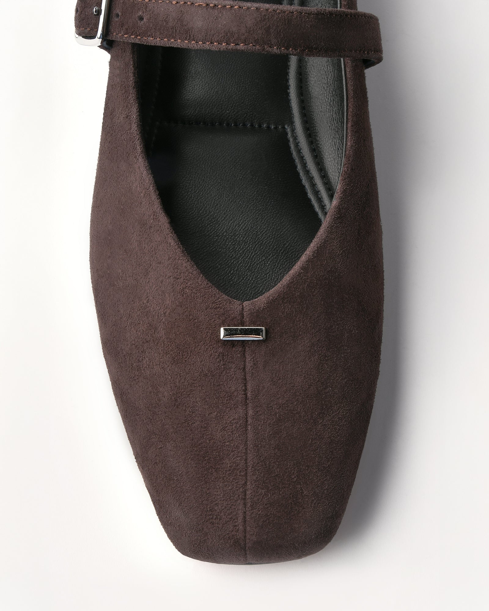 April Casual Flats - Bitter Chocolate Suede Loafers for Women | Comfortable Slip-On Shoes for Work, Travel & Everyday Wear