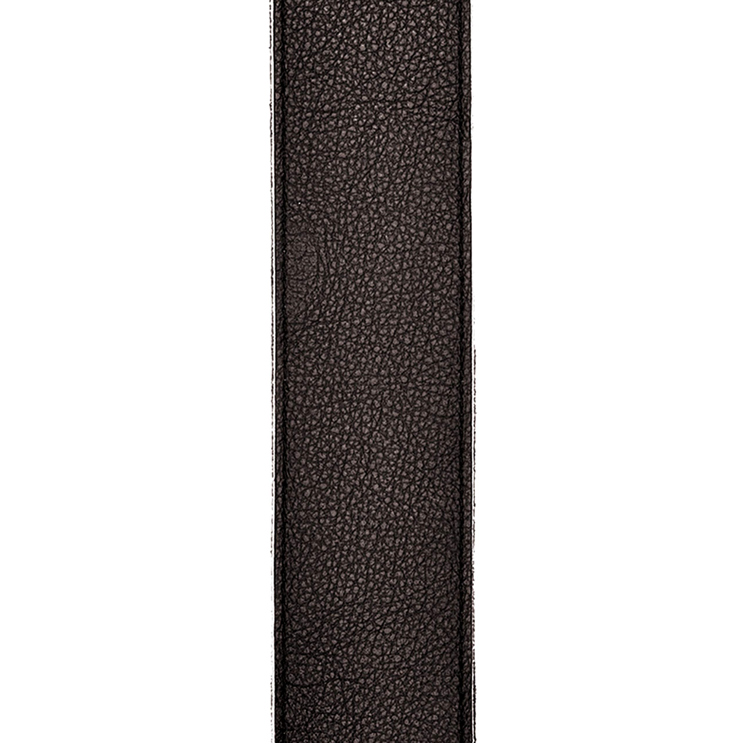 D'Addario Premium Locking Leather Guitar Strap for Electric & Acoustic Guitars - Secure & Adjustable Bass Guitar Strap - Black - Perfect for Live Performances & Studio Sessions