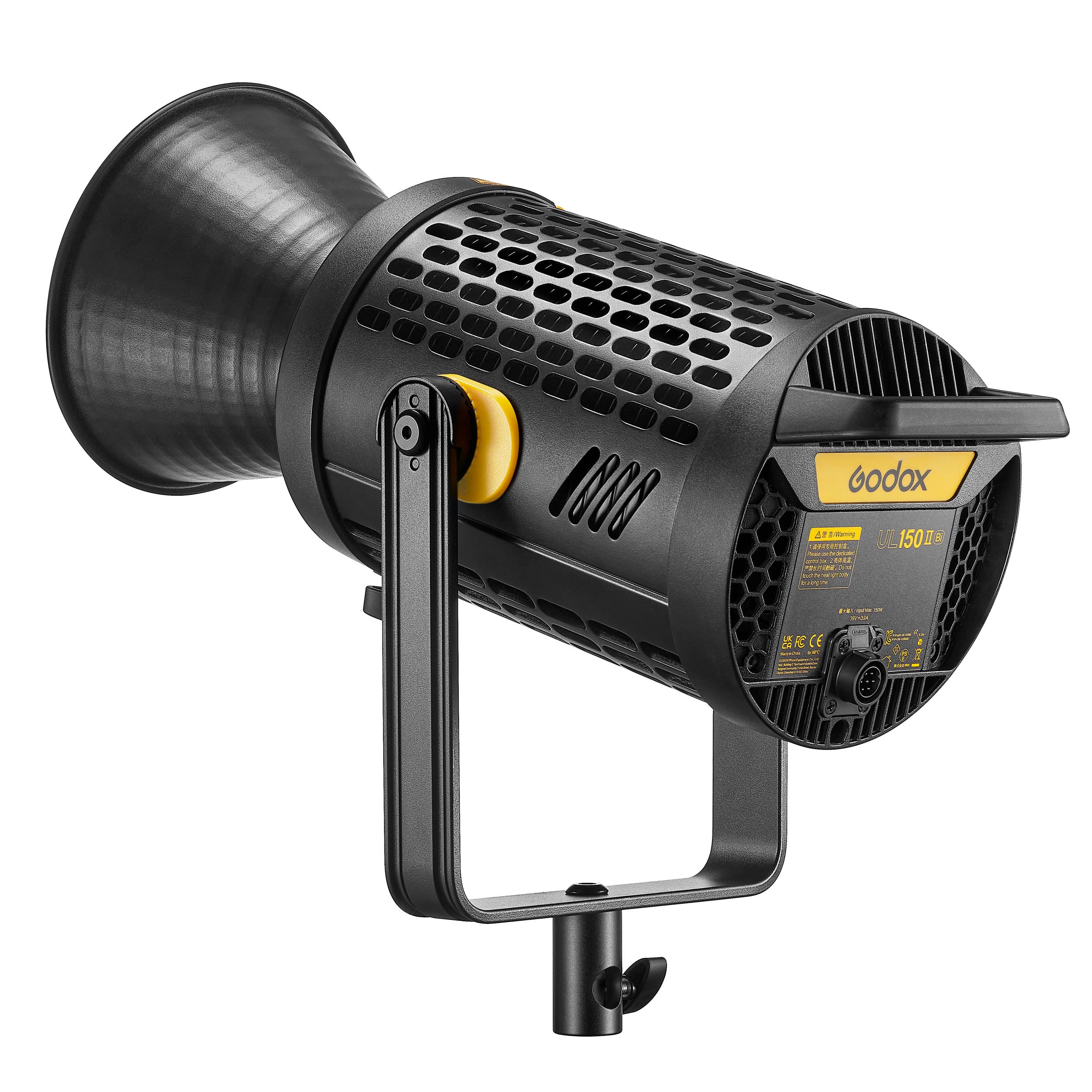 UL150IIBi 160W Professional Studio Triple LED Light Kit with S85T Softbox, FLS8 Fresnel Lens & Diffuser Ball - Perfect for Photography, Videography, YouTube & Live Streaming