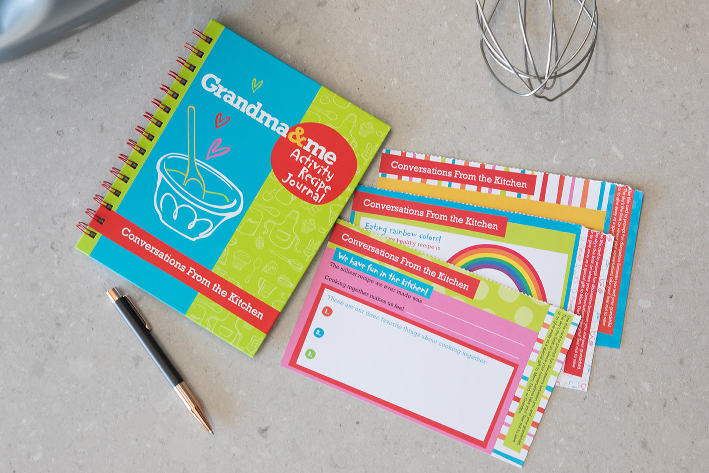 Grandma and Me: Fun Kitchen Activity Kit for Kids - Cooking & Bonding Time with Grandparents