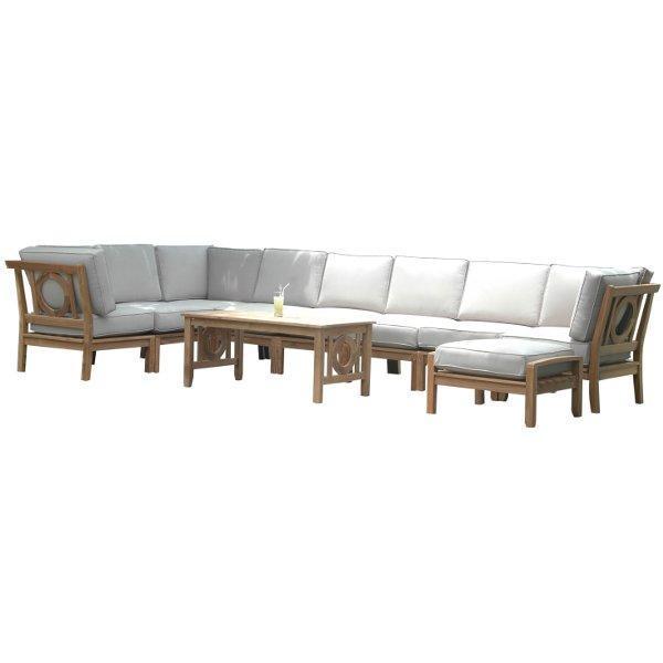 Natsepa 10-Piece Modular Sectional Sofa Set - Modern Living Room Furniture for Home, Apartment & Office (Use in Living Spaces, Family Rooms or Lounge Areas)