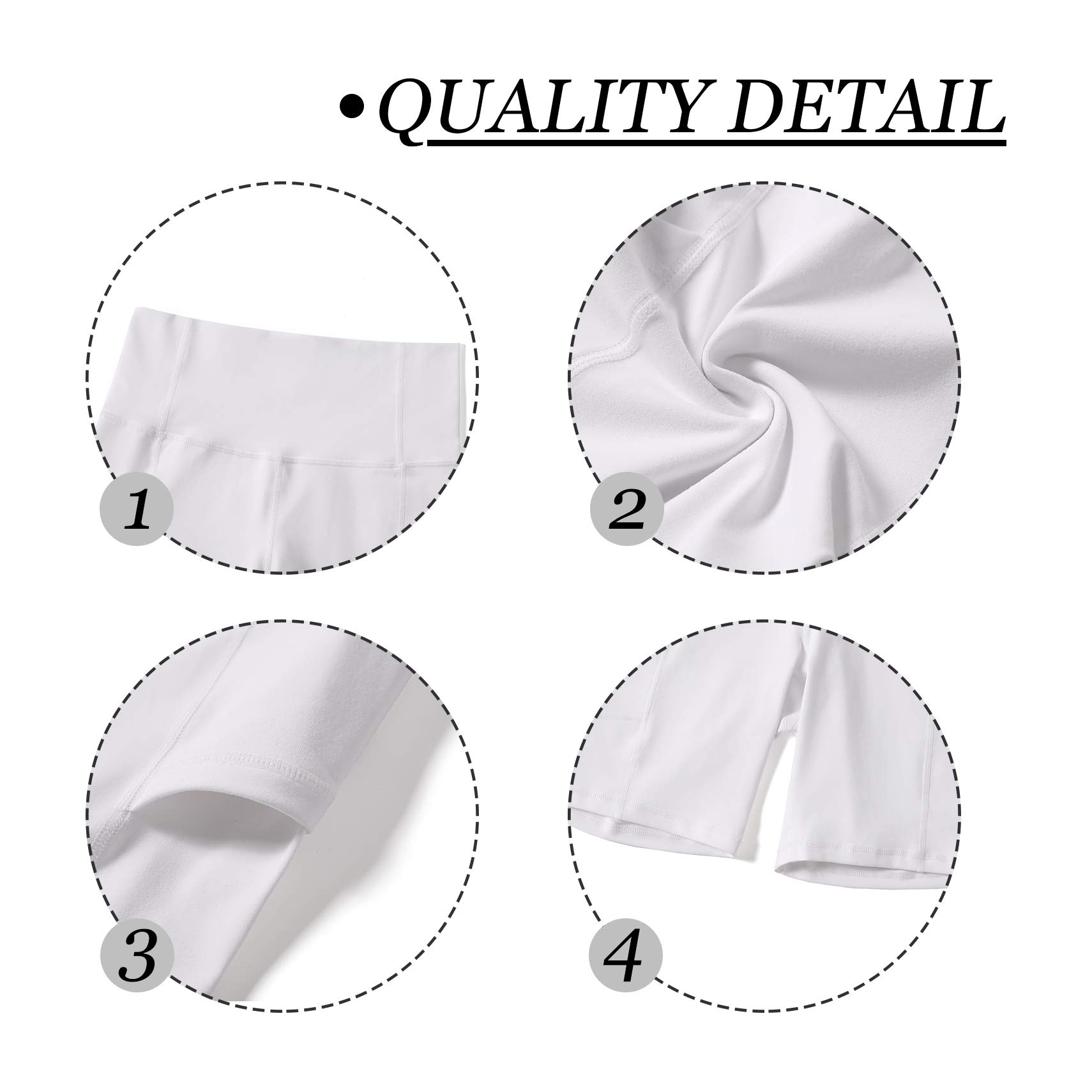 LXNMGO High Waist Yoga Shorts for Women - 2