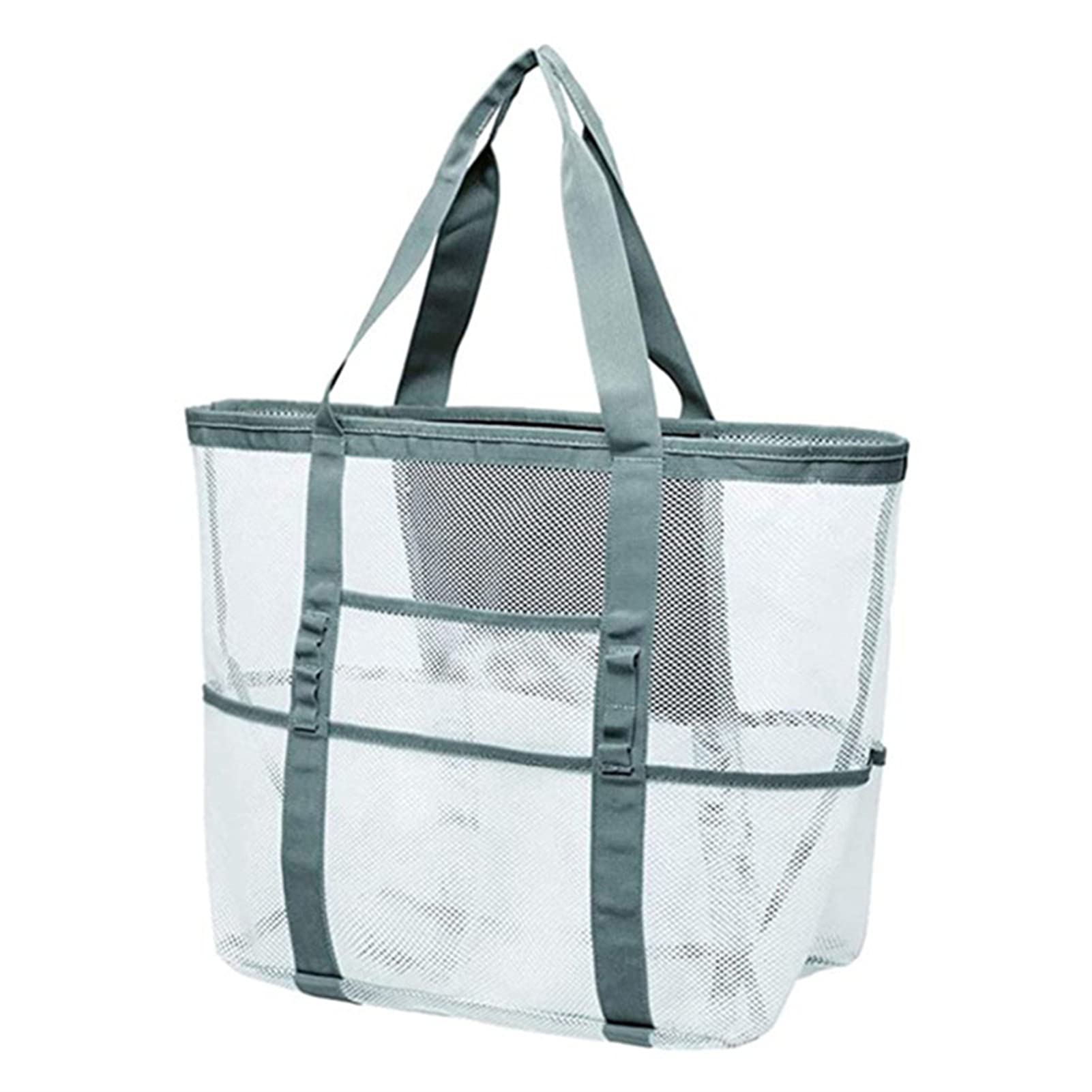VALINK Mesh Beach Bag - Quick Dry Sand-Free Tote for Travel & Picnic