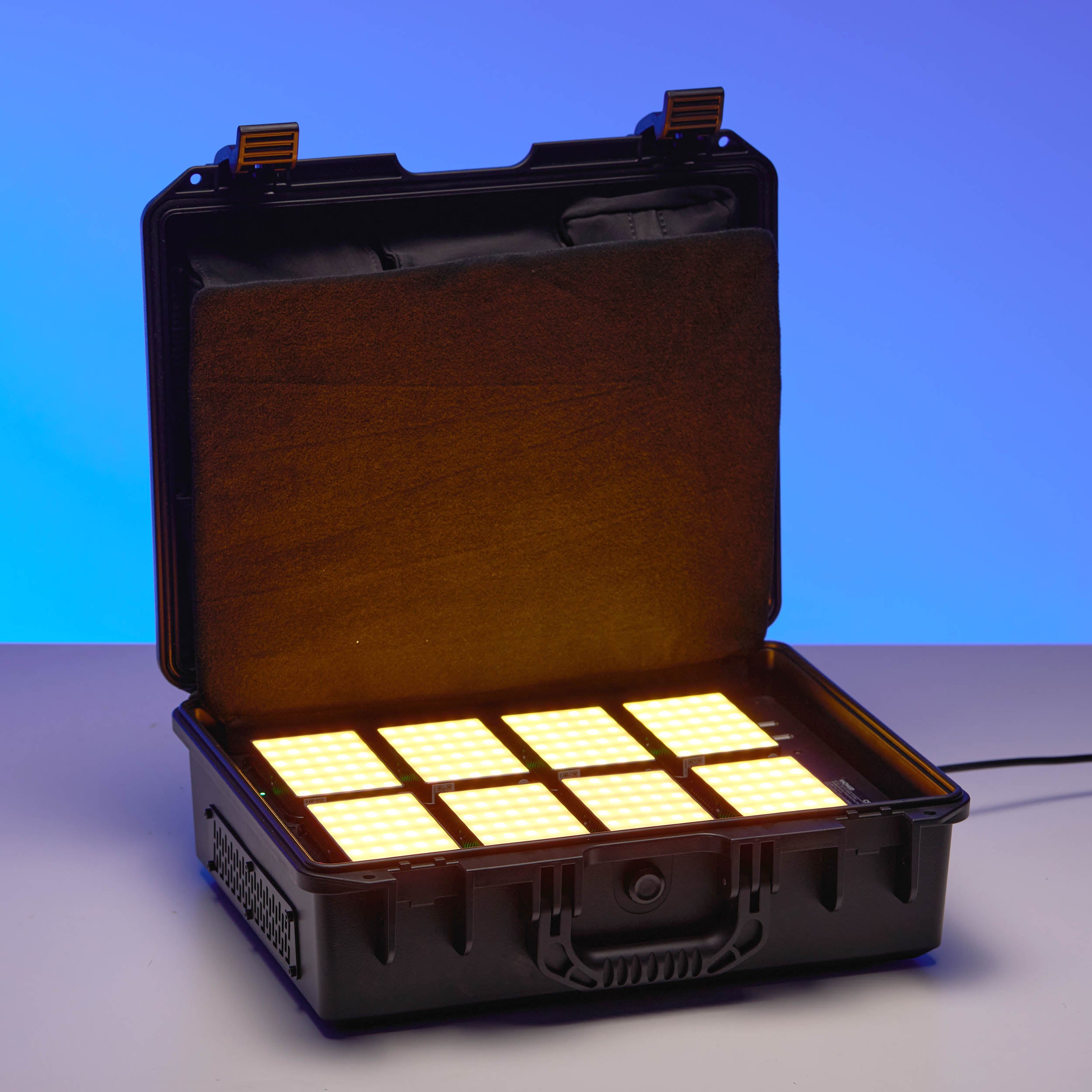 KNOWLED C5R K8 Compact 8-Light RGBWW LED Panel Kit - Portable & Creative Lighting for Photography, Events, and Home Decor