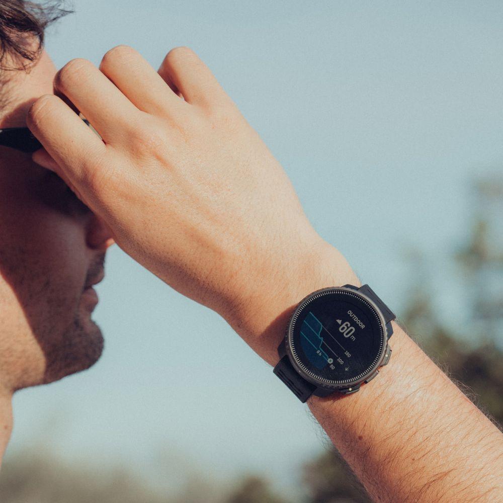 Suunto Vertical Solar GPS Watch - Stainless Steel or Titanium - Outdoor Adventure, Hiking & Fitness Tracking - Perfect for Camping, Running & Water Sports