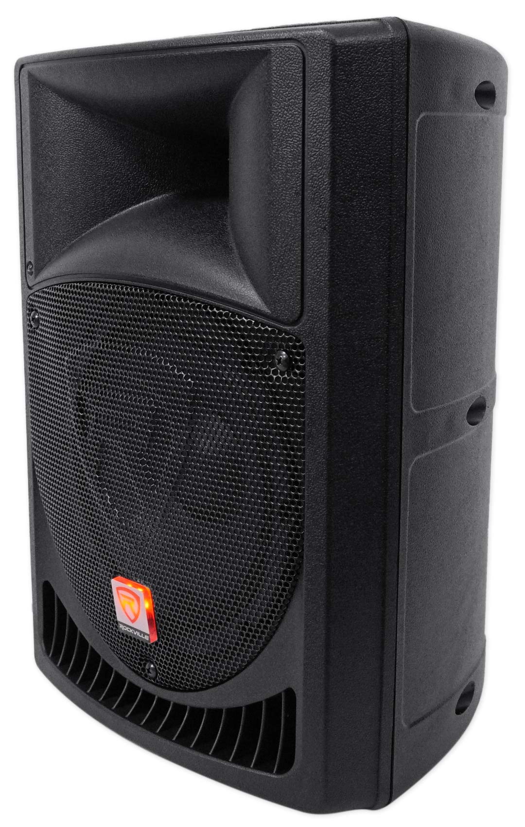 Rockville RPG8 8-Inch 800 Watt Powered DJ PA Speakers with Carrying Bags – Perfect for Live Music, Parties, and Professional Sound Events