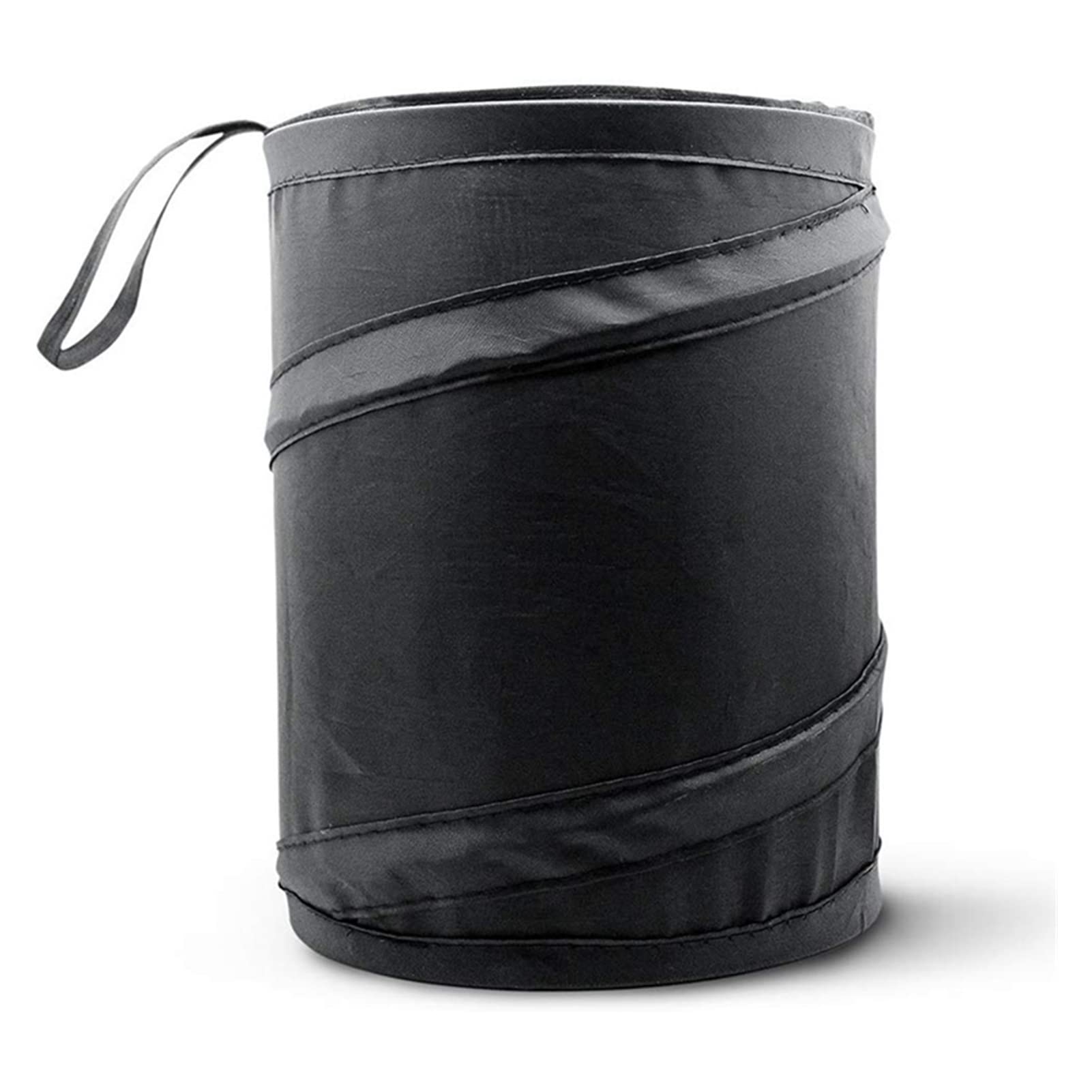 TTKKXXCC Waterproof Car Trash Can - Portable Collapsible Auto Garbage Bin with Leakproof Design for Sedans, SUVs & Trucks | Perfect for Road Trips, Commuting & Family Travel (Black)