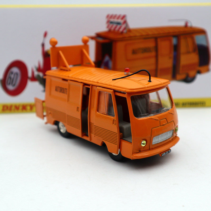1:43 Scale Atlas Dinky 570A Peugeot J7 Highway Breakdown Truck Diecast Model Car - Collectible Vintage Toy Gift for Adults & Kids | Perfect for Display, Play, and French Vehicle Enthusiasts