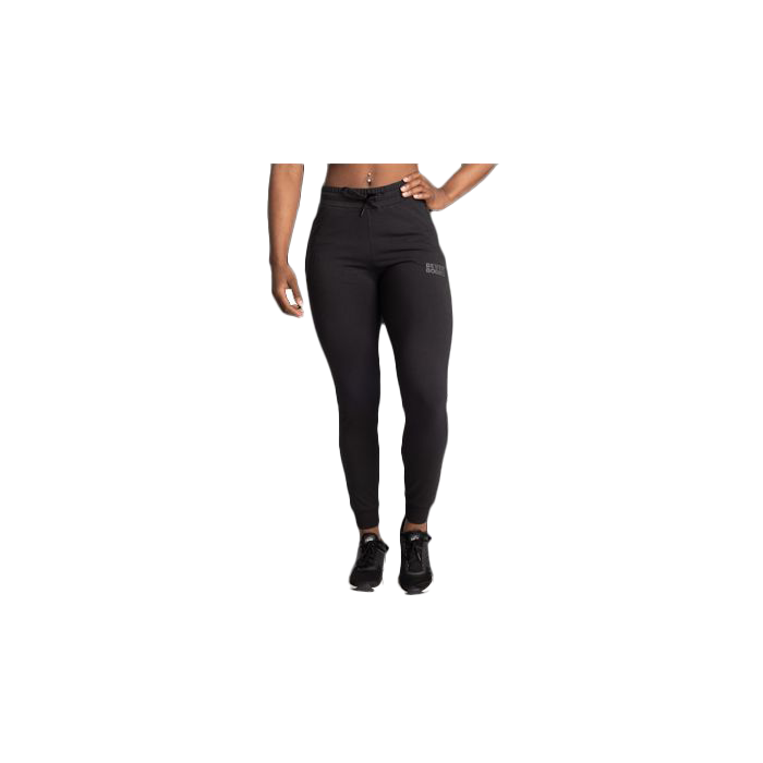 Better Bodies Empire Joggers for Men & Women - Premium Black Athletic Running Pants for Gym, Workout & Casual Wear