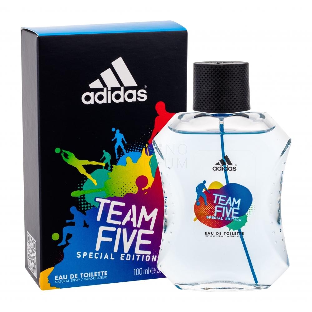 Adidas Team Five Special Edition 100ML EDT Spray for Men | Long-Lasting Cologne | Perfect for Daily Wear, Office & Date Nights