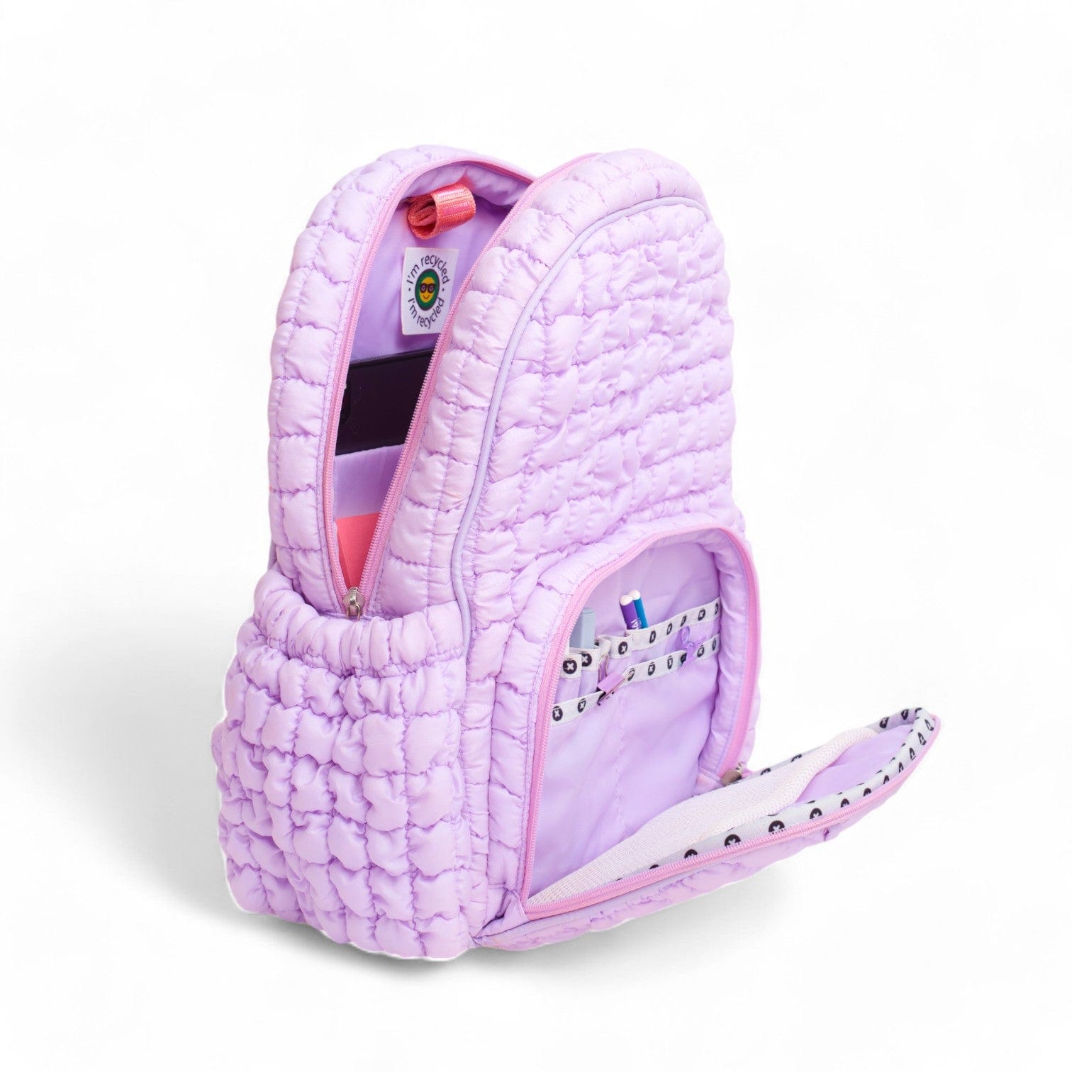 Boba Large Backpack - Spacious 20L Travel Backpack for Women & Men, Lightweight Durable Lilac Bloom School Bag - Perfect for College, Work, Travel & Outdoor Adventures